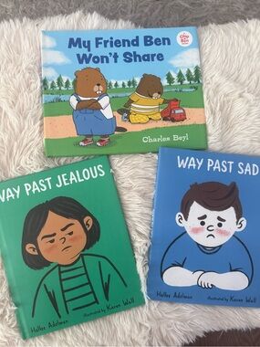 Social-Emotional Children's Book BUNDLE of 3- teaching children’s books